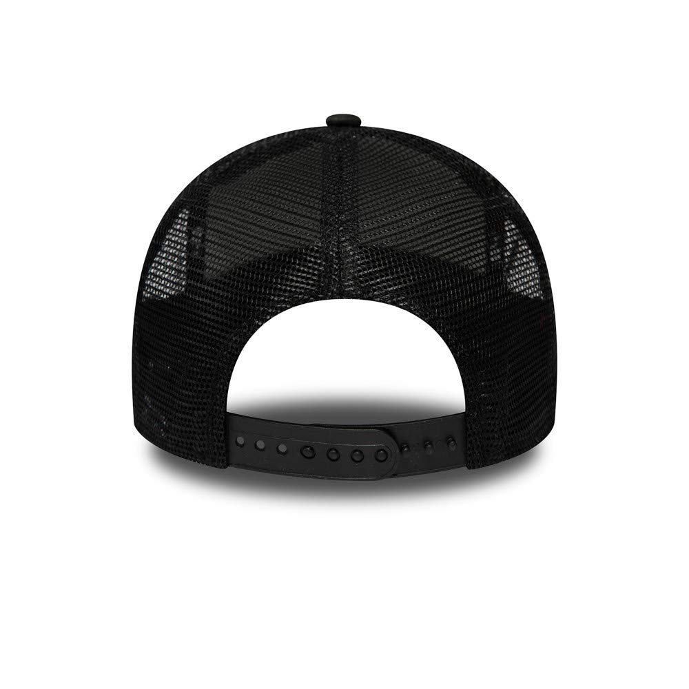 New Era MLB czapka Trucker Cap regulowana czapka bejsbolowa Yankees Dodgers Red Sox Snapback Camouflage, Bulls-Black, jeden rozmiar