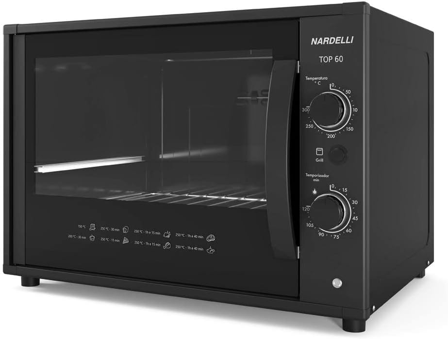 Forno Nardelli Elétrico Bancada Top 60 Forno Nardelli Elétrico Bancada Top 60