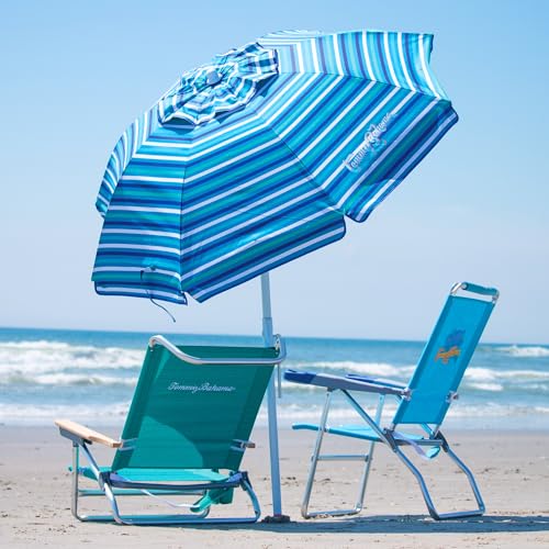 Tommy Bahama UDS79TB-799LWPDQ9 6' Upf 50+ Tilt Beach Umbrella thumb #1