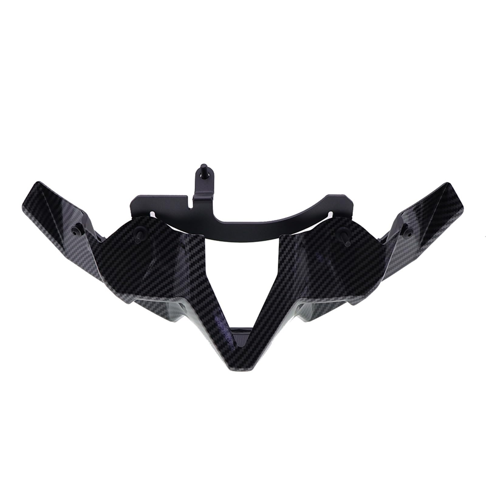 Front Bumper Splitter dachowy Pasuje do Kawasaki Z900 ZR900 SE ABS 2020-2024 Naked Front Spoiler Winglet Aerodynamiczny zestaw skrzydeł
