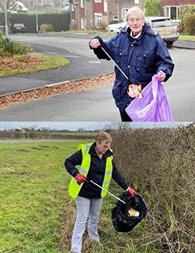 Capra-Fc® 16"~42 cm Small Litter Pickers for Children with Magnet Claw, Handy Assist Grabbers for Disabled, Mobility aids Grabber Stick Heavy Duty Rubbish Picker