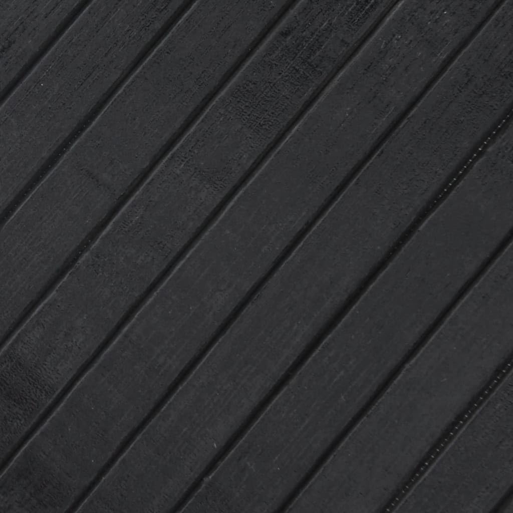 Alfombra de pasillo gris 100 x 500 cm de bambú antideslizante para salón, dormitorio, pasillo, cocina, comedor, habitación infantil, baño, balcón, terraza