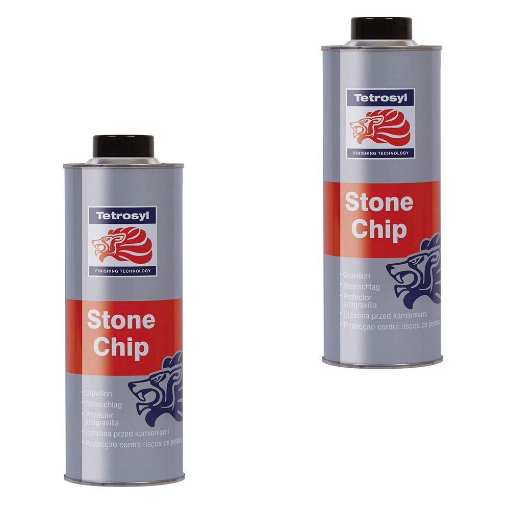 TetrosylSCS010 Stonechip - Black 1Ltr x 2