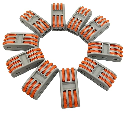 Connecteurs de câble à levier compact pour une épissure rapide sans outil 28-12 AWG