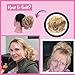 Juvabun Hair Extensions Gold– Soft Curly Hair Extensions Clip-In for Natural Volume & Quick Updo Styling Hair Bun Maker
