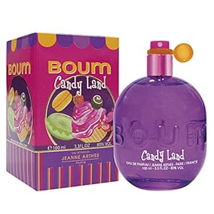 Jeanne Arthes – Boum Candy Land – Eau de Parfum – Femme – Fabriqué en France – 100 ml