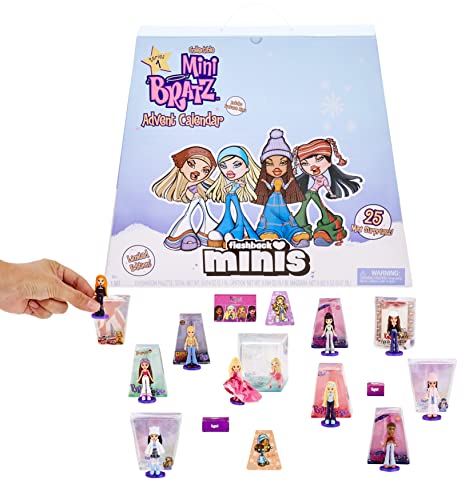 Bratz Minis Advent Calendar - 25 Surprises, Mga's Miniverse, Y2K Nostalgia, Collectors Ages 6 7 8 9 10+ #TOP3