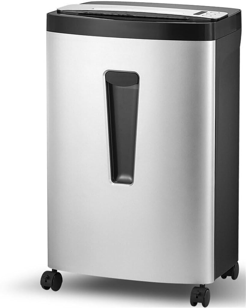 Class 4 Secure Office Commercial Shredder 16 Sheets Per Pass 60 Minutes 33L (D As Shown)