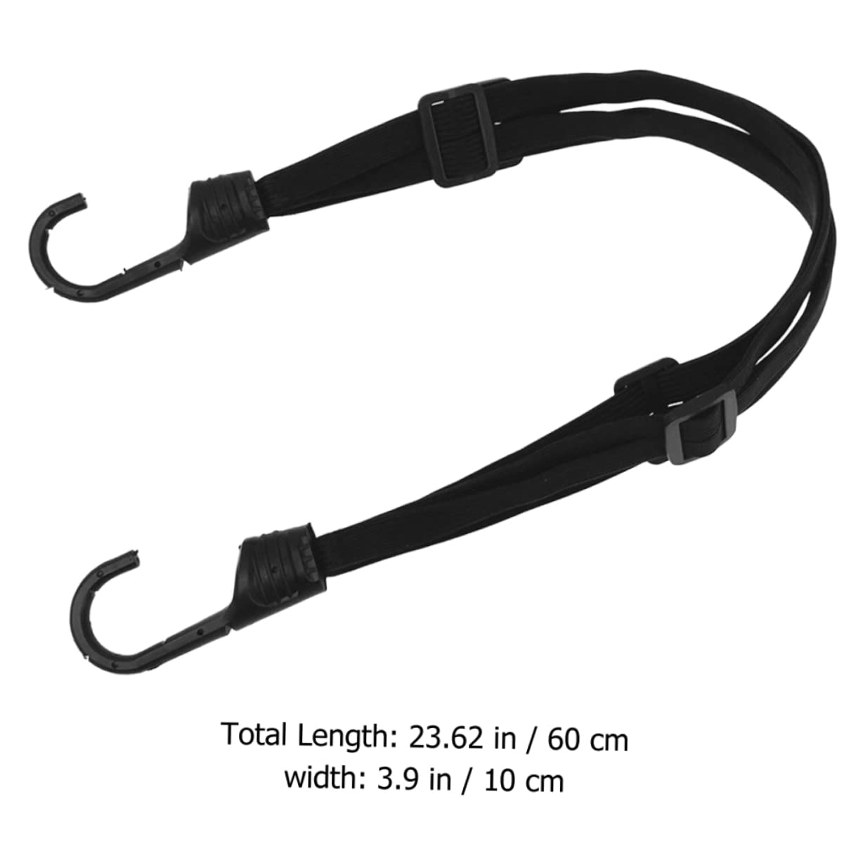 SOLUSTRE 3 Pack Lashing Tape Luggage Belt Straps Durable Tie Down Straps Belt for Outdoor Use 4 Sliding Hooks for Suitcase Cargo