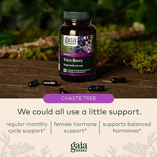 Gaia Herbs 751063144308 Vitex Berry - Supports Hormone Balance & Fertility thumb #4