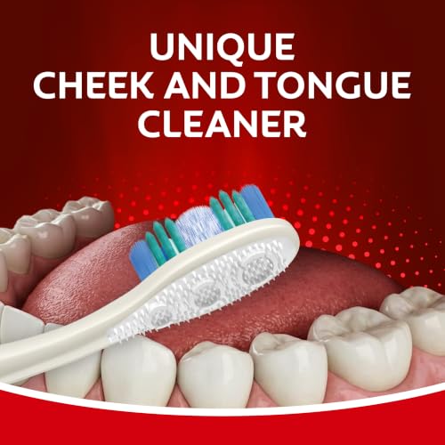 Image of Soft , Pack 1 : Colgate 360 Optic White Full Head Toothbrush, Soft