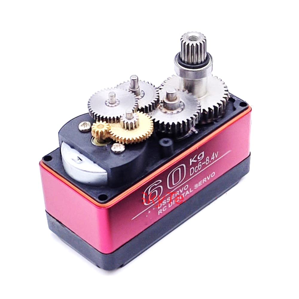 Hohes Drehmoment Wasserdicht 60 Kg 180 ° DS5160 Metall Getriebe Digital Servo für RC Robot Auto 1/6 SCX6 1/5 Baja