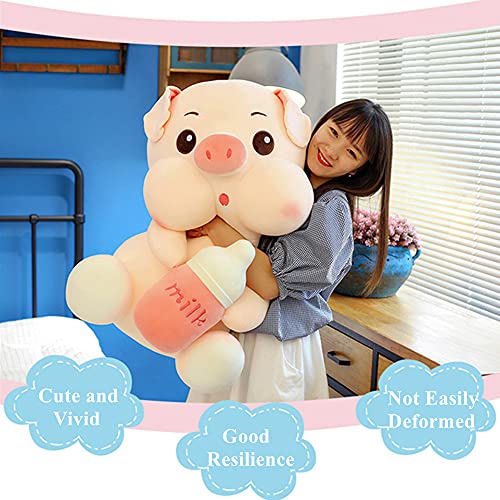 Image of Storescent Soft Fat Pig Plush Toy - Stuffed Animal Pig Plushie | Hugging Gift for Kids & Cute Plush Companion - 50cm
