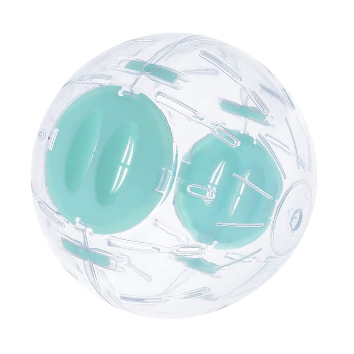 Toddmomy 14cm Crystal Hamster Running Ball Toy for Small Pet Squirrel Exercise Toy Fun Plaything Pet