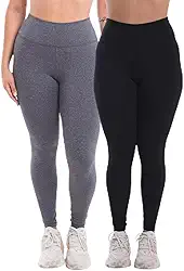 Kit 2 Calças Legging Feminina Treino Academia Fitnes
