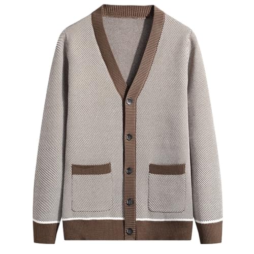 Cardigan Pull Slim coupe ajustée pour éviter les coups de froid à la mi-saison