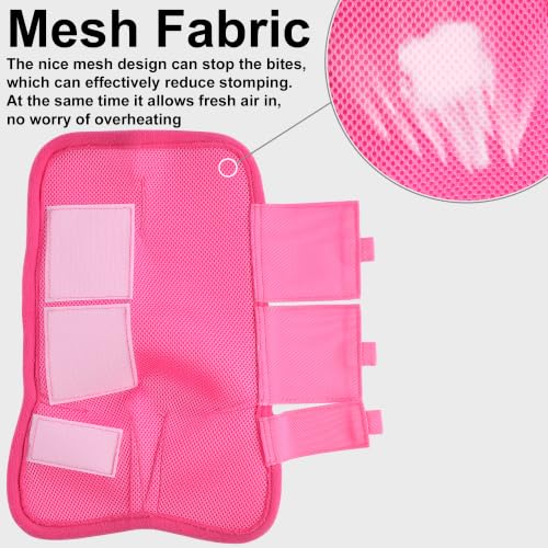 Image of Horse Fly Boots, Mesh Fly Boots for Horse Set of 4, Equine Leg Protection | Breathable Horse Leg Fly Wraps, Horse Leggings Reduce Stomping, Non-Slip Leg Guards for Mini Pony Horse Donkey