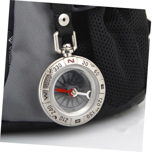 Brújula de bolsillo retro Beaupretty para senderismo miniatura 4
