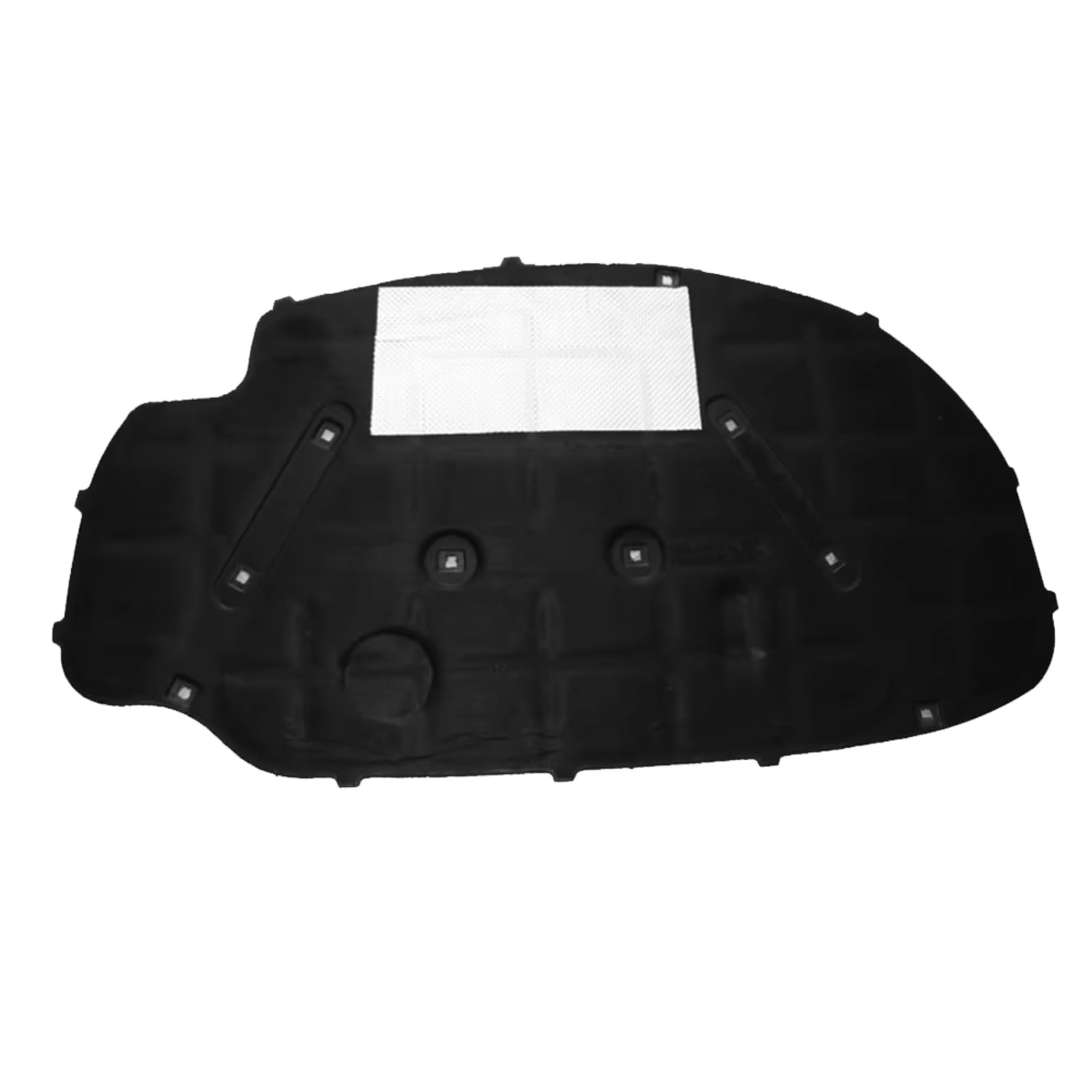 Sywhrev One Color Car Bonnet Insulation Pad Front Engine Hood Insulation Pad Heat Sound Cotton Soundproof Mat Cover Foam Fireproof Compatible With Vw For Golf 5