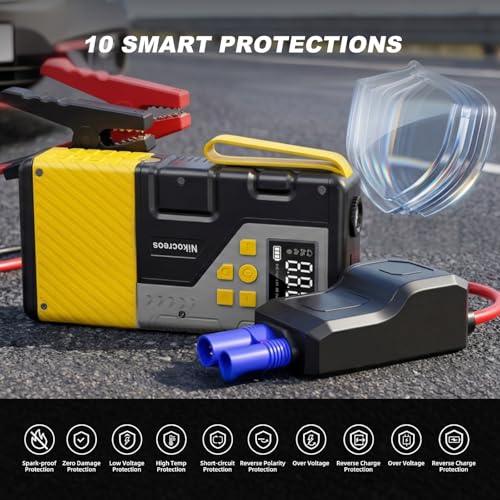 Portable Jump Starter with 150PSI Compressor