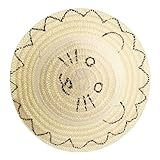 BESPORTBLE Strohhüte Für Junge Mädchen Zum Bemalen Diy-bastelprojekt Unbemalte Hut-rohlinge Atmungsaktives Material Für Kunstveranstaltungen Und Partys