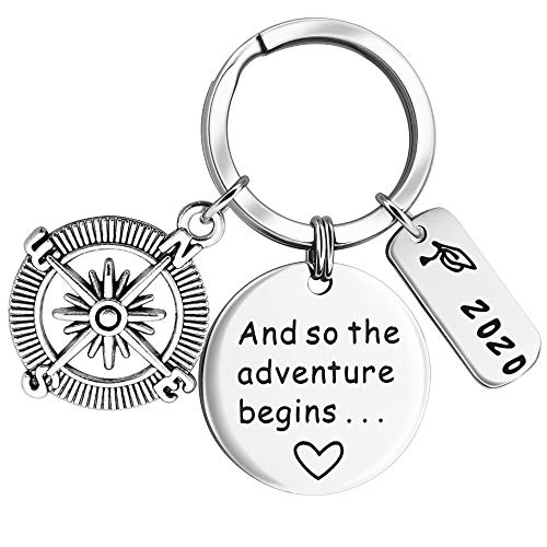 College Graduation Gifts for Her - and So The Adventure Begins 2020 Graduation