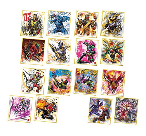 Kamen Rider Colored Paper ART 6 All 16 Types