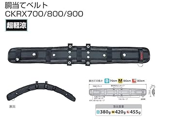 Tajima 胴当て ワンタッチベルト　セット　Mサイズ Tajima タジマ TAJIMA 腰当て サポーターベルト SFCRX セフSEG胴
