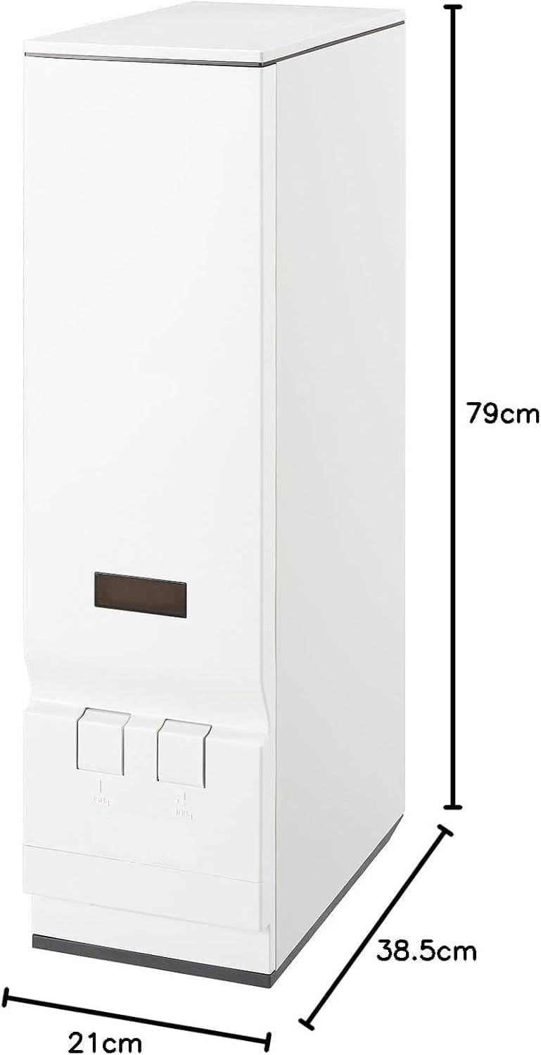 米びつ RC-33W 33kg エムケー精工　ライスエース　30kg以上大容量 Amazon｜米びつ 30kg 計量 米櫃 RC-133W 計量米びつ 無洗米 無洗米対応