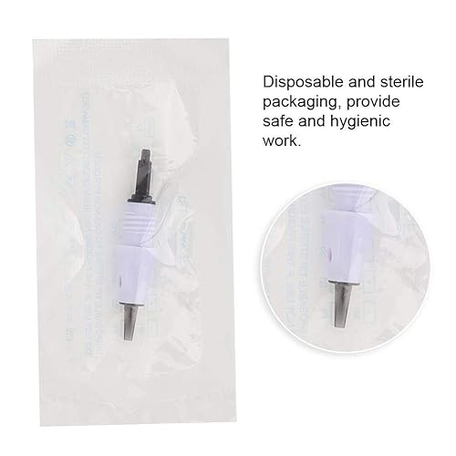 Miniatura 7 de Agujas eléctricas de la pluma de Derma bayoneta 9F3D5D perno cartucho para el Dr. auto Microblading MTS & PMU System (F9)