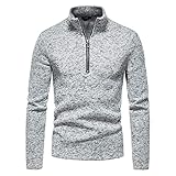 jerseis de cuello alto hombre Regalos Perfectos para Hombres: Este sweater masculino es ideal para otoño / invierno / primavera. Adecuado para Navidad, fiesta, calle, uso diario, trabajo, fin de semana, club, viaje, etc.