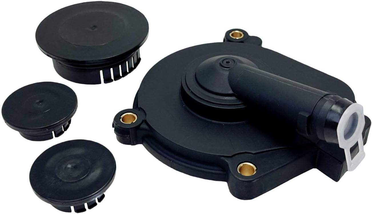 PVC Vent Valve Crankcase Breather Oil Separator Cover and Camshaft Expansion Plug Kit 2720100631 2720100631 0009985690 Compatible with ML350 C230 C300 E350 C350 SLK300 ML450