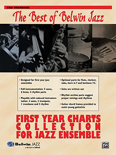 Partition 3rd Trombone Jazz Ensemble First Year méthode partition trombone débutant - 2