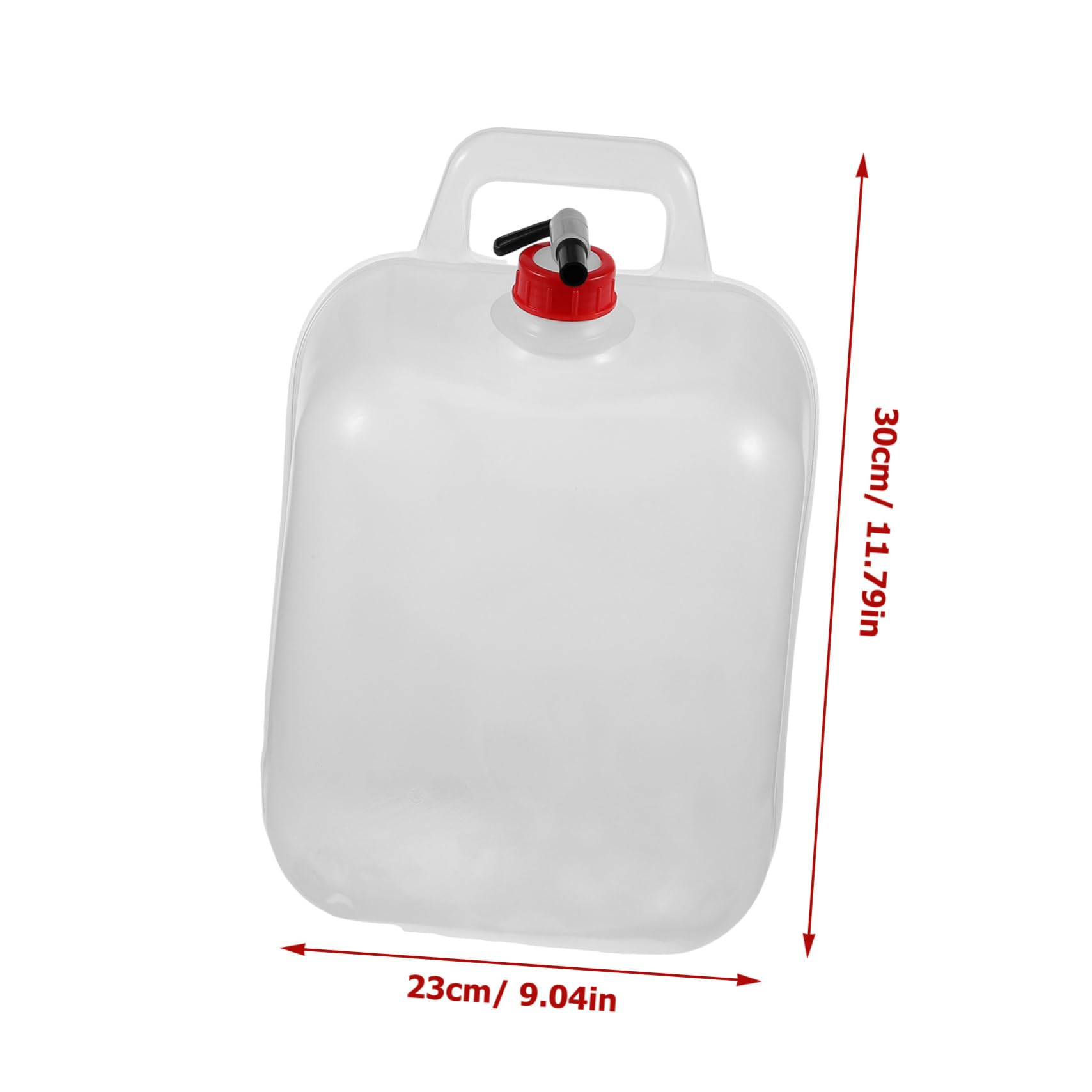 Toyvian 1pc Portable Water Container Outdoor Water Tank for Camping Durable Pe Material Convenient for Travel and Emergency Use Lightweight Design with Versatile Functionality Random Color