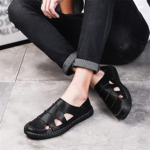 Loafers Men's Casual Shoes Outdoor Trekking Shoes Leisure Slip on Leisure Loafers(46)3