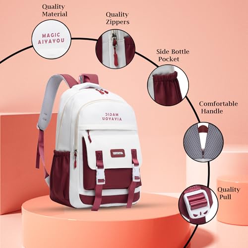 Image of Tinytot26Litre School Bag Water-Resistant Laptop& Travel Backpack - Unisex Large 18 Inches Multipurpose Travel Backpack for Boys & Girls, Men & Women- Ideal for College School and office Use
