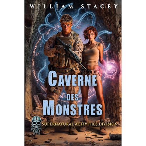 Caverne des monstres Audiolibro Por William Stacey arte de portada