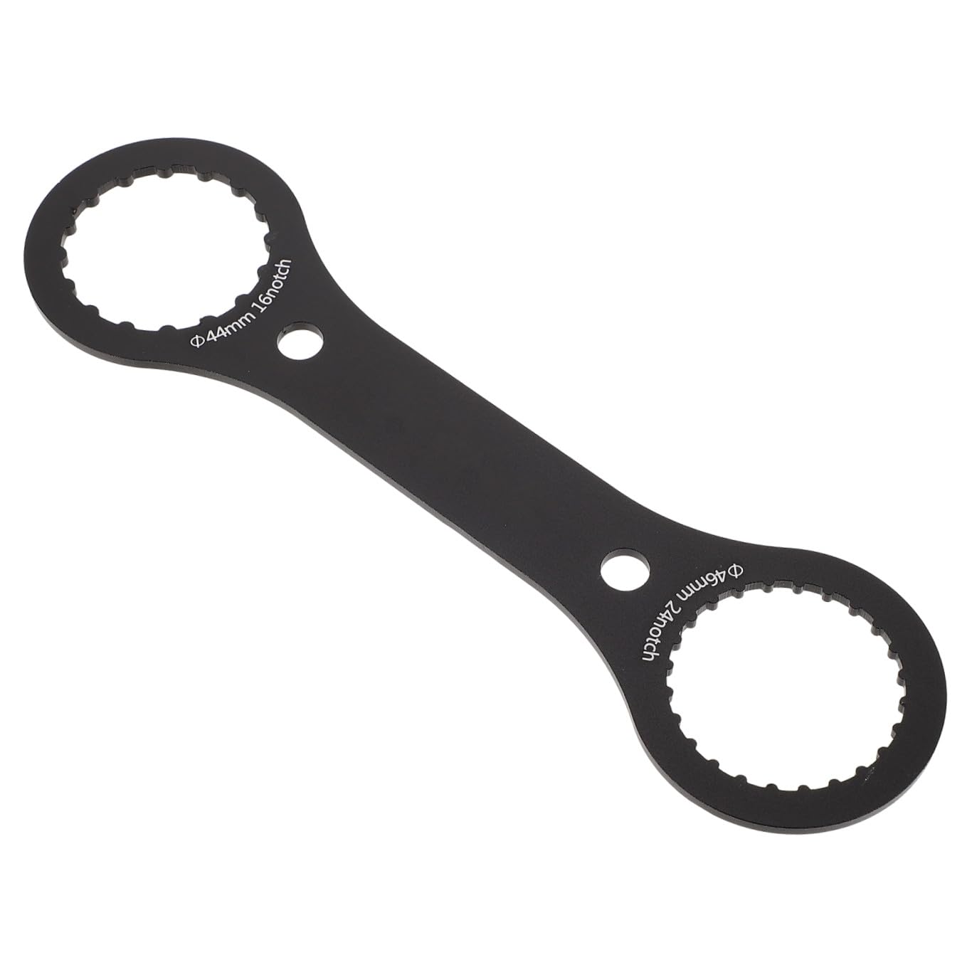 ifundom 4 Stück Fahrradschlüssel Reparatur Geformt Fix Radfahren Entfernung Unten Fahrrad Achsschlüssel Werkzeug Tretlagerschlüssel Kurbelgarnitur-entferner Aluminiumlegierung Black