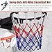 LPLYAA Double-Spring Basketball Rim Heavy Duty 300lbs, 18