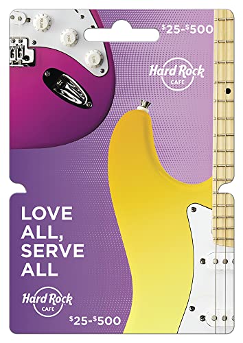 Hard Rock Café Physical Gift Card - $50