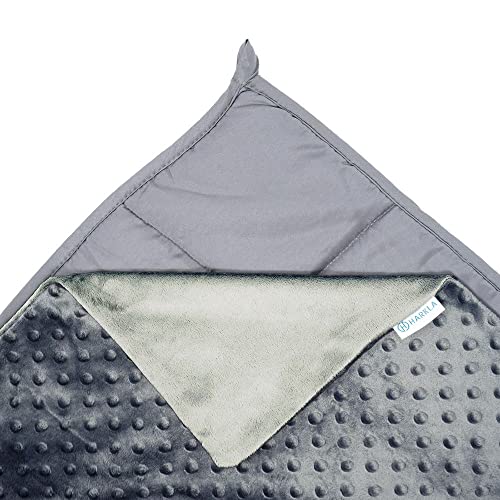 Harkla Kids Weighted Blanket - 10lb Bamboo Cooling Weighted Blanket