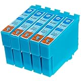 epson sx435w reset  AfiD 5er Set Druckerpatronen zu EPSON C13T12924010 / T1292 Tintenpatrone Cyan für Epson Stylus SX 435 W, Stylus SX 438 W, Stylus SX 440 W,