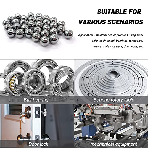 Image of 12mm Ball Bearing Solid Steel Bearing Balls Precision Balls - 50 Pieces