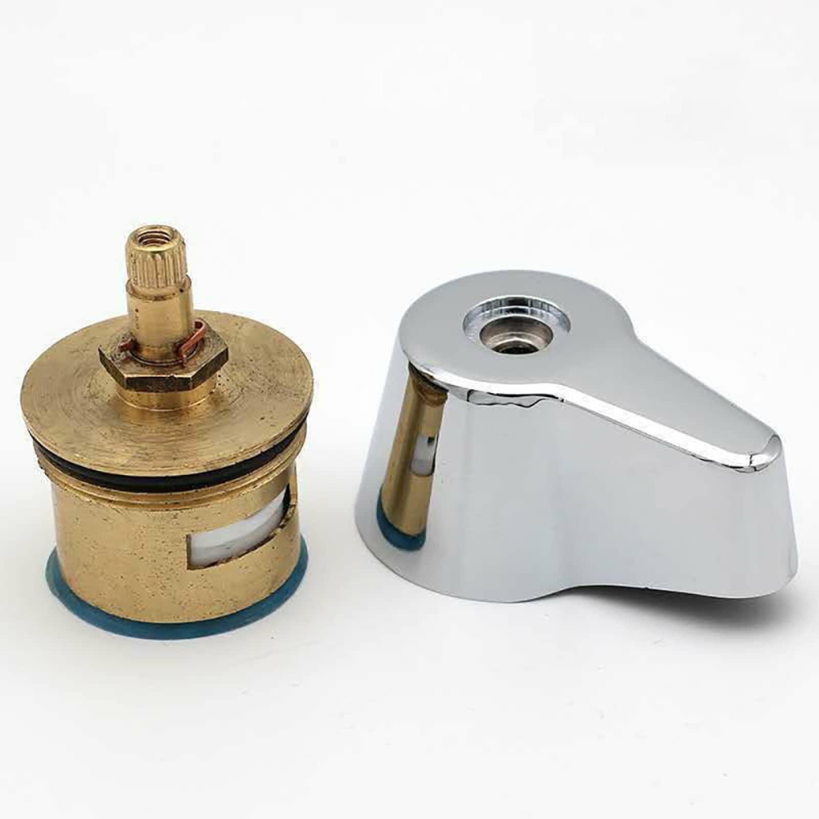 Ykmyxz One Color Tap Cartridge， Cartridges Replacement Ceramic Disc Quarter Turn Mixer 20 Spline With Single Handle