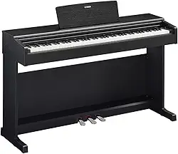 Piano Digital Yamaha Arius YDP-145B com banco - Preto