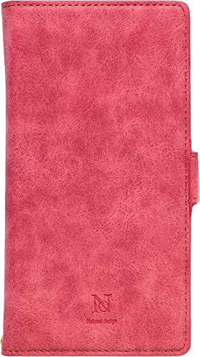 Style Natural マルチタイプ手帳型ケース L-size ML-L-VS05 レッド