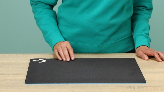 Logitech G 640 Large, Fabric Gaming Mouse Pad, Optimized for Gaming Sensors, Medium Surface Friction, Non-slip Mouse Pad, Mac and PC Gaming Accessories, 460 x 600 x 3mm - Black Logitech G 640 Large, Fabric Gaming Mouse Pad, Optimized for Gaming Sensors, Medium Surface Friction, Non-slip Mouse Pad, Mac and PC Gaming Accessories, 460 x 600 x 3mm - Black