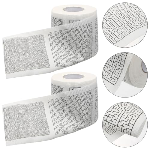 Papel higiénico creativo Gatuida de 2 rollos impresos absorbentes para baño y cocina 5
