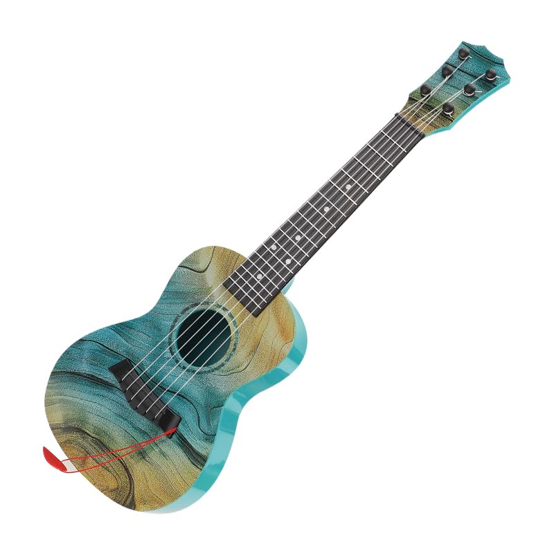 Soundo Kids Guitar Ukulele for Toddlers 3-5 - 21 Inch Starry Sky Junior Guitar Musical Instrument Toy for Beginner Boys Girls with Fret Markers and