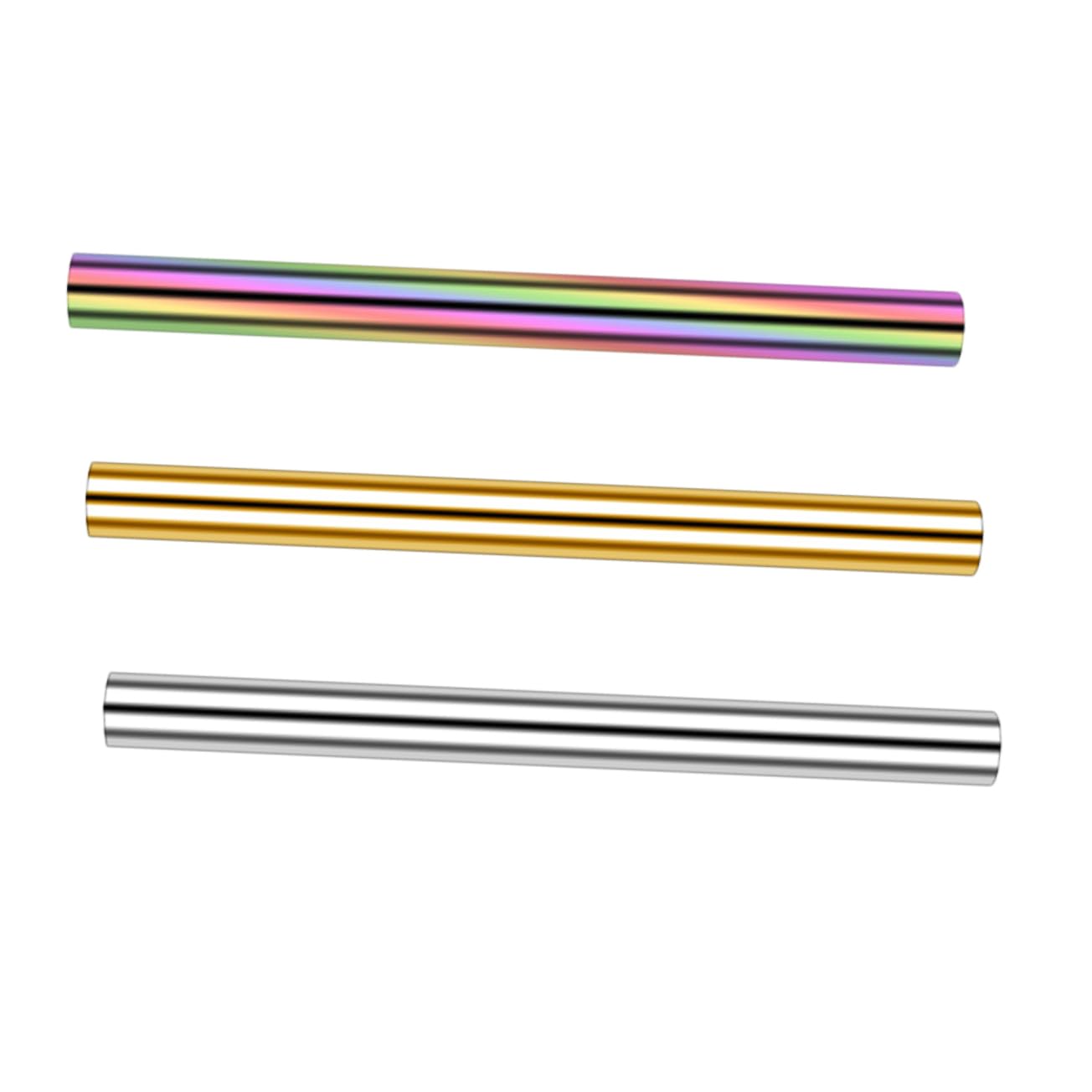 FRCOLOR 9pezzi Per Unghie Cat Eye Magnetici Inossidabile Per Nail Art Per Manicure Design Cilindrico Per Gel Unghie Eye